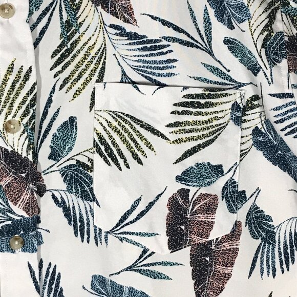 Seapointe Men's XL Hawaiian Aloha Button Up Short Sleeve Shirt - Picture 5 of 11